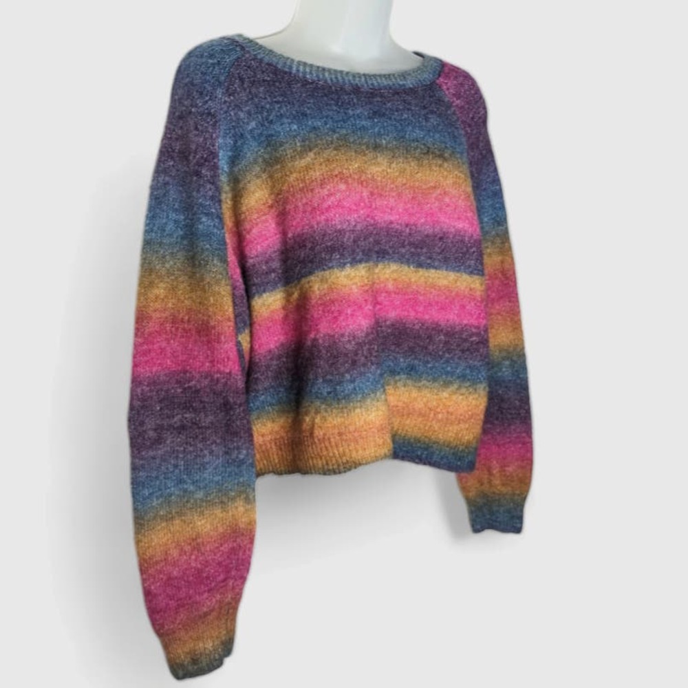 BB Dakota Multicolor Striped Sweater - Picture 2 of 11